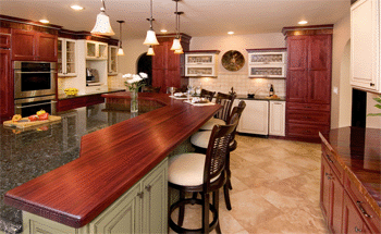 Red Alder & White Maple Kitchen Cabinets