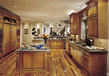 Rustic Wood Kitchen